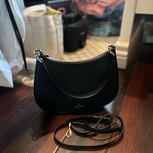 Kate Spade Black Leather Shoulder Bag